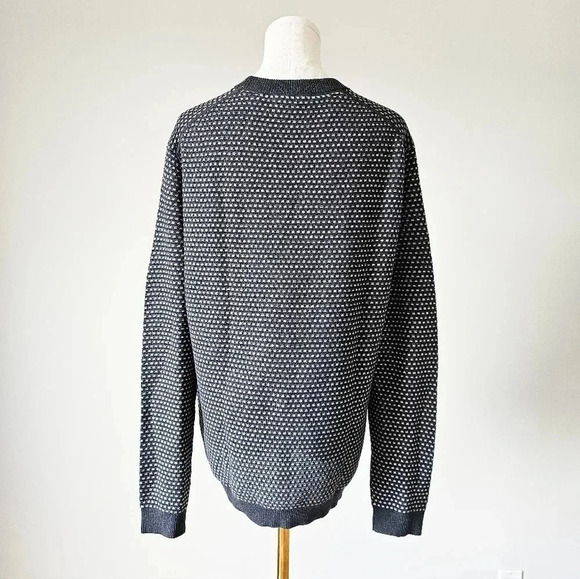 Ted Baker London Size 6 Malttea  Textured Crewneck sweater mens unisex - Picture 6 of 10